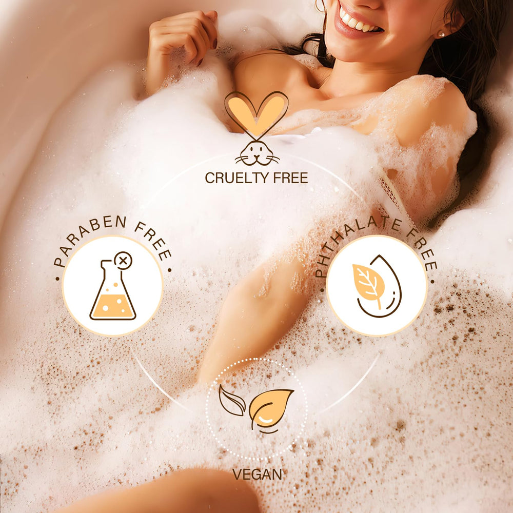 MOSRROU bath salts peppermint-refresh image signals cooling and revitalization.
