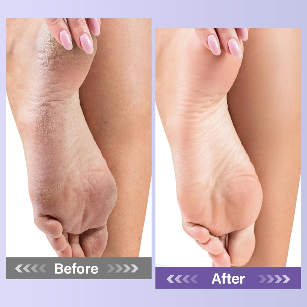 MOSRROU lavender gel exfoliating formula complements salts and cream for pampering.