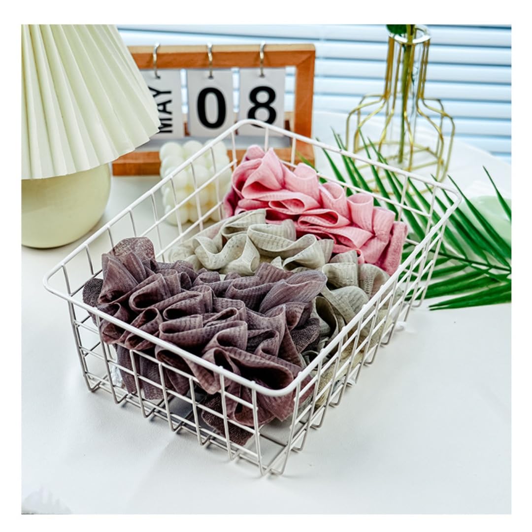 MOSYFEIBI drawstring design keeps bath supplies organized and portable.