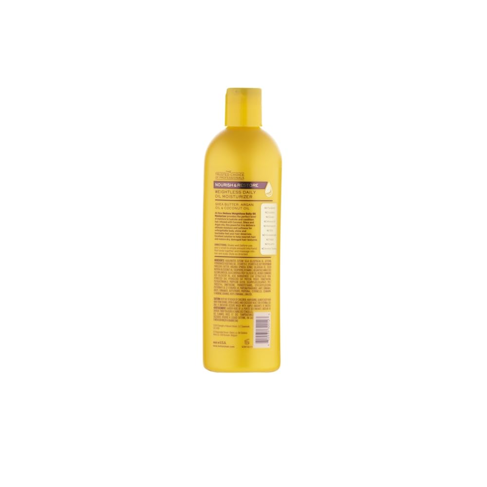 Motions Weightless Daily Oil Moisturizer texture close-up shows quick absorption and a non-greasy finish.