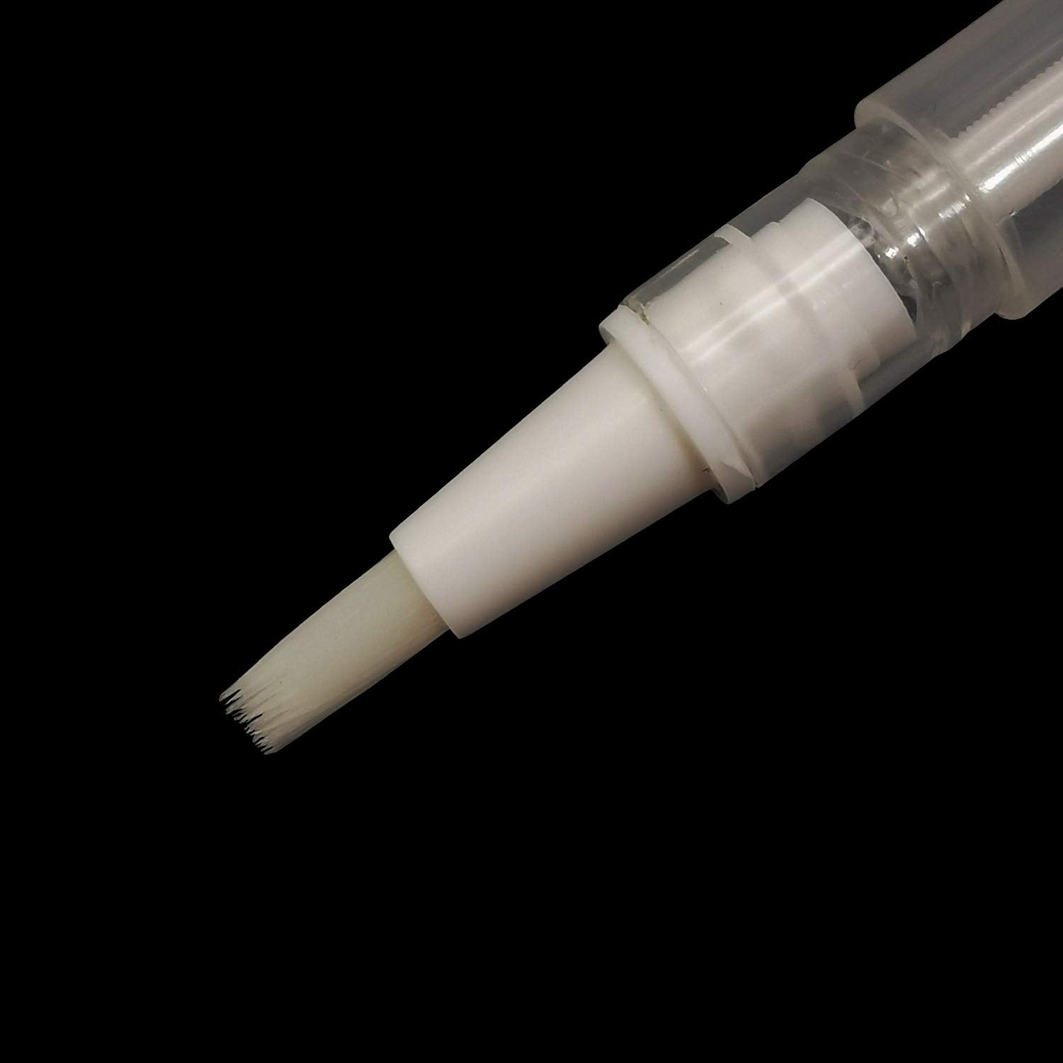 MOTYYA nail oil growth tube showing precise brush application.