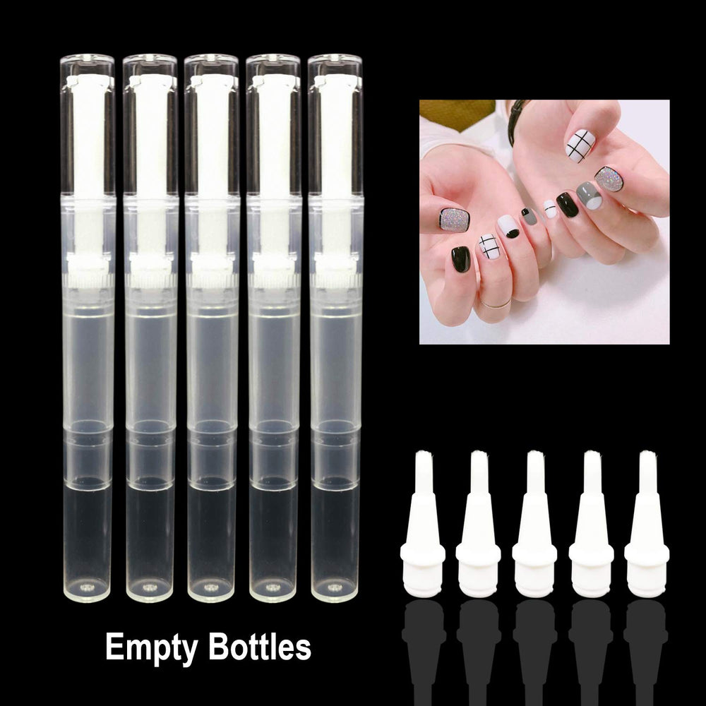 MOTYYA soft brush tip preparing even lip or nail coverage.