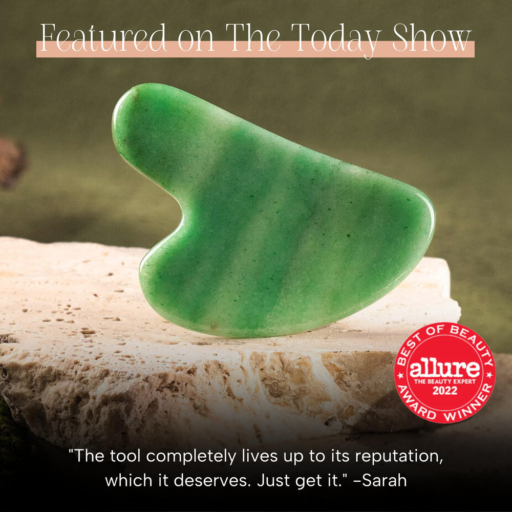Mount Lai Jade Gua Sha jawline definition and tension relief massage