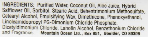 Mountain Ocean Skin Trip in hand indicates quick absorption and ease of use.