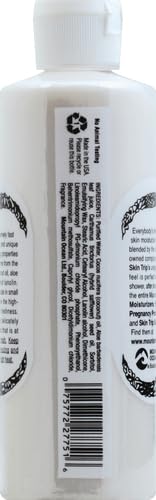Mountain Ocean Skin Trip demonstrates a non-greasy finish after application.