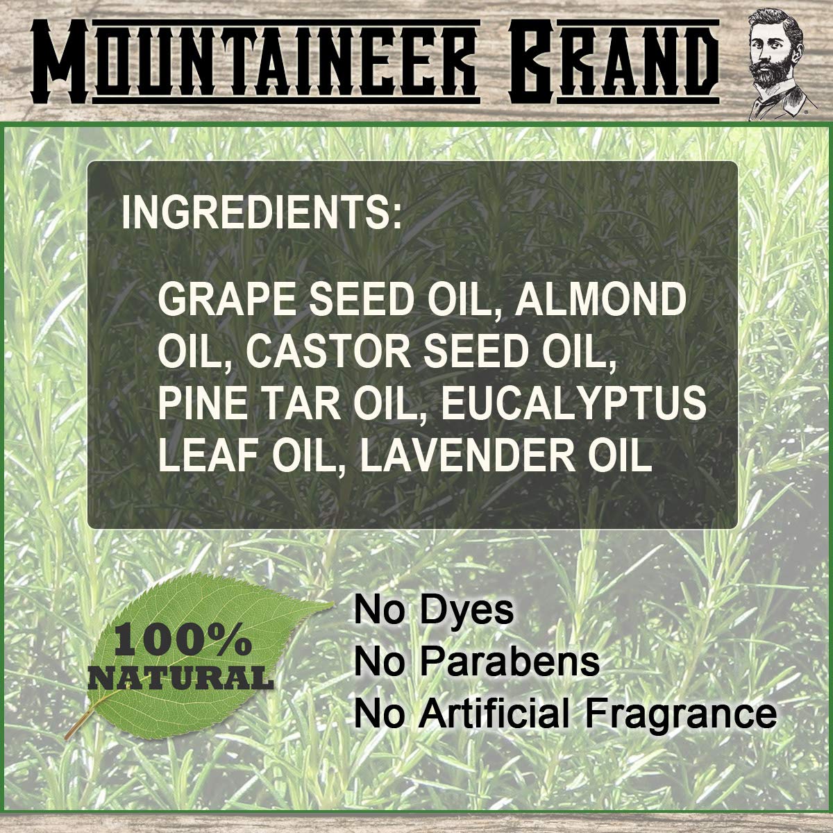 Mountaineer Brand beard oil pump dispenser enables easy application.