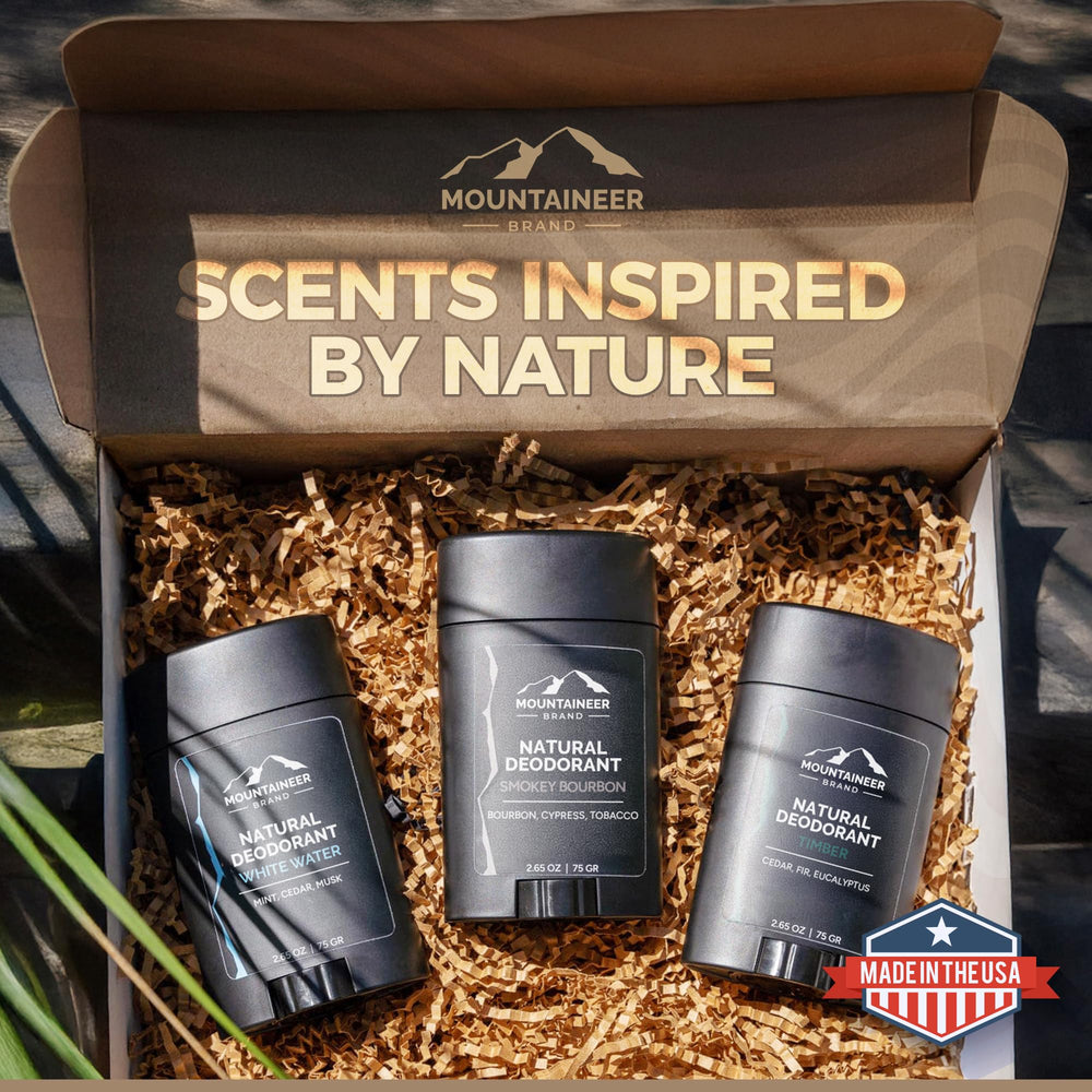 Mountaineer Brand Mountain Fresh skin care emphasizes nourishment with coconut oil and shea butter.