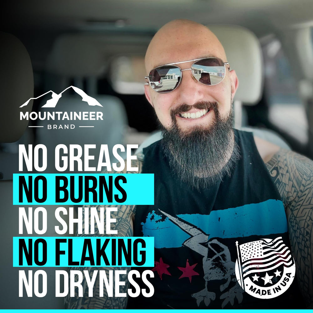 Mountaineer Brand Moisturiser with tea tree oil for refreshing scalp care.