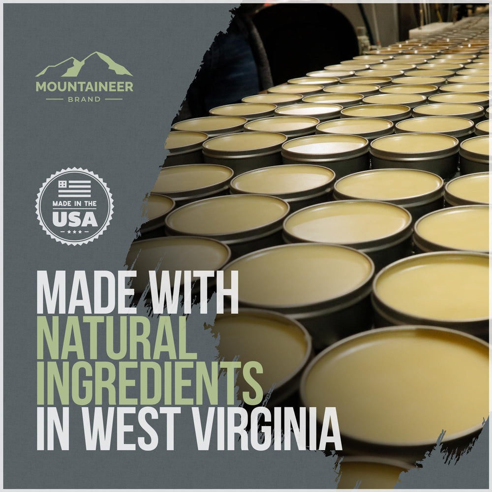 Mountaineer Brand timber scent image conveys subtle, lasting aroma during styling.