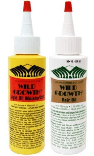 Mountaineer Brand Wild Growth Hair Oil pour shows lightweight nourishment.