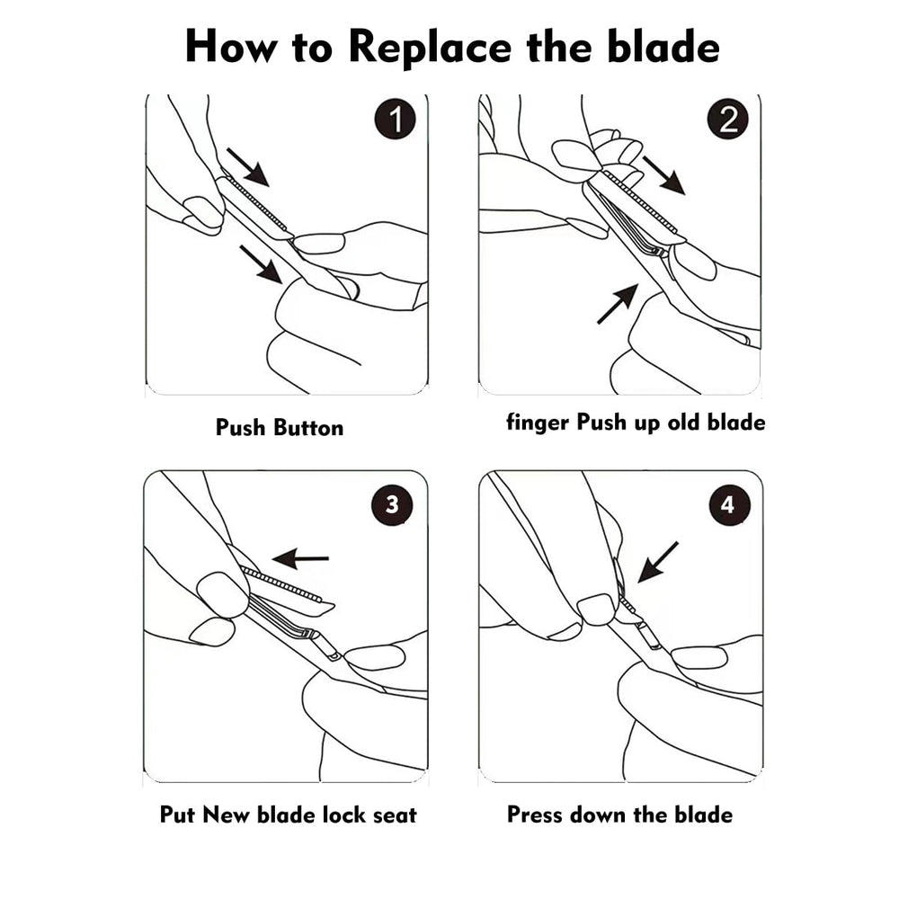 MOVELOVE skincare routine reminder to replace blades regularly