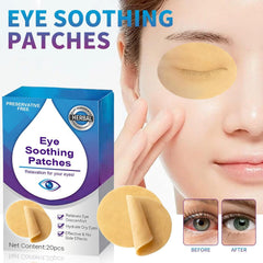 MOXJIN eye care patch being applied for quick under-eye refresh.