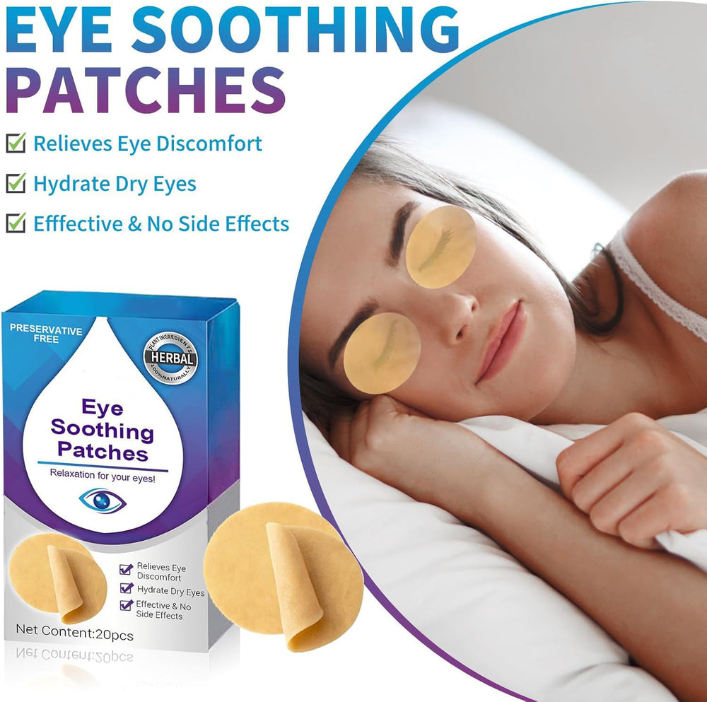 MOXJIN eye patch reducing puffiness for brighter eyes.