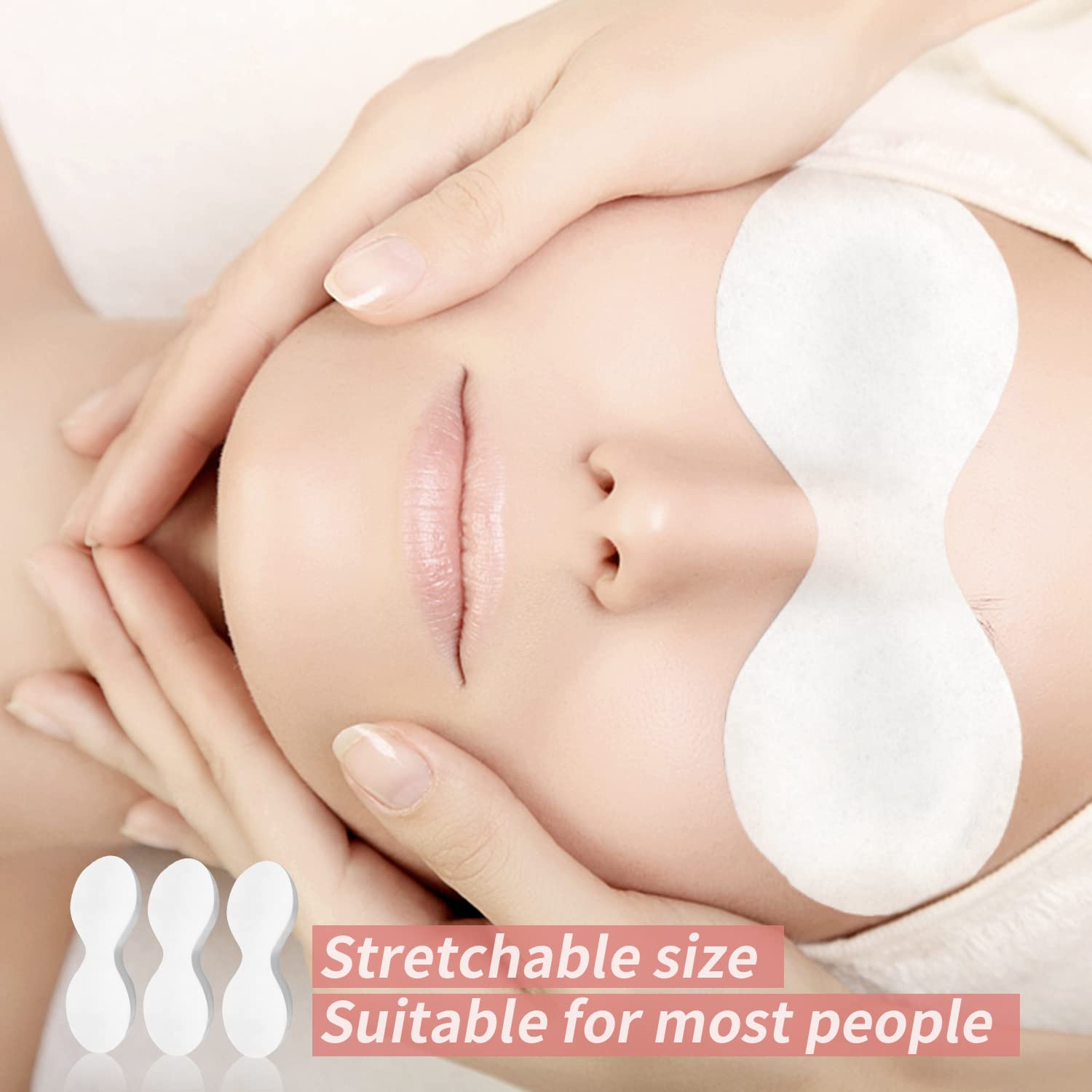 MoyRetty disposable eye mask sheet count highlights value for daily use.
