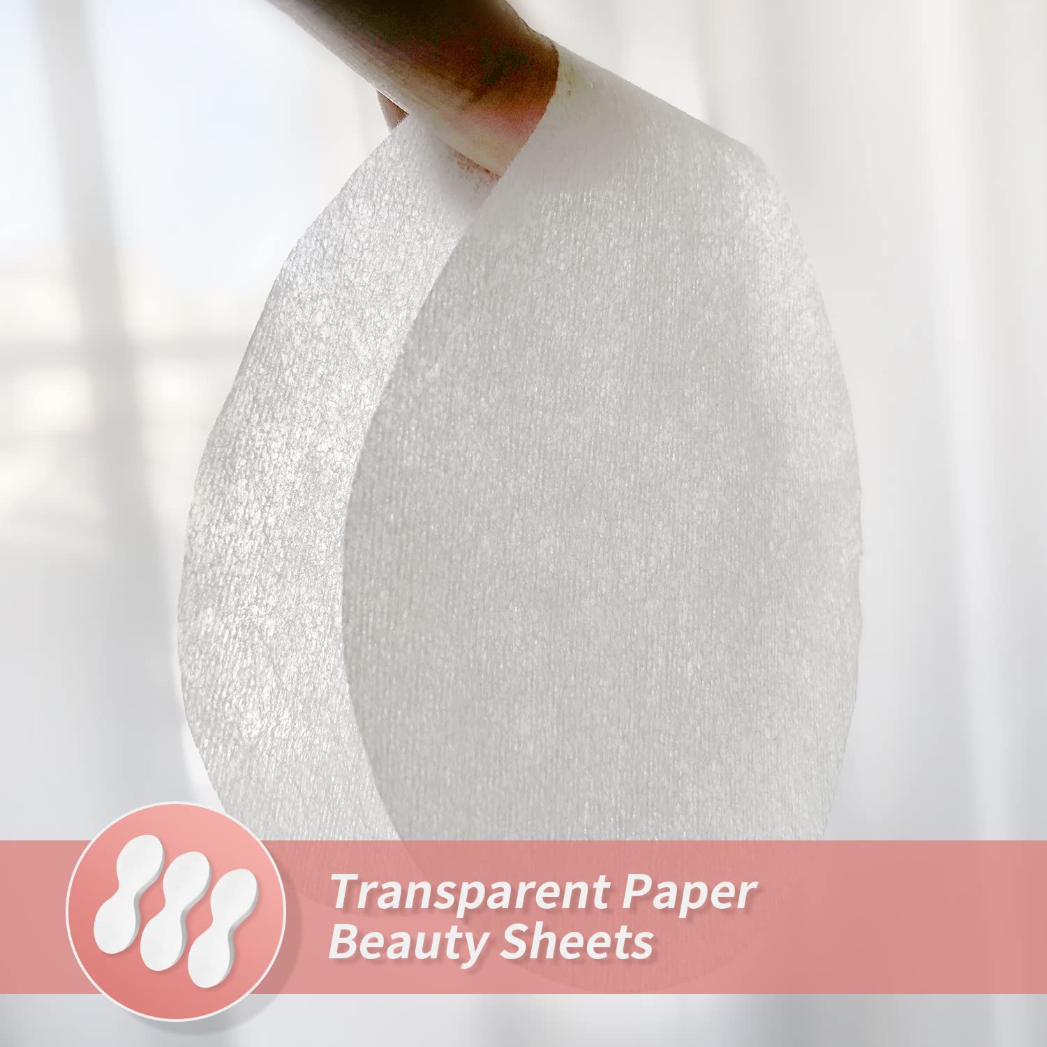 MoyRetty dry eye mask sheet demonstrates non-woven texture ideal for DIY skincare.