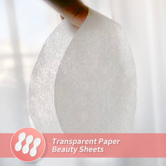 MoyRetty dry eye mask sheet demonstrates non-woven texture ideal for DIY skincare.