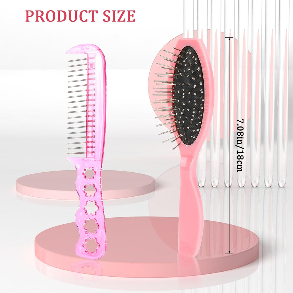 Mozeat Lens cepillo para cabello húmedo, desenreda sin tirar.