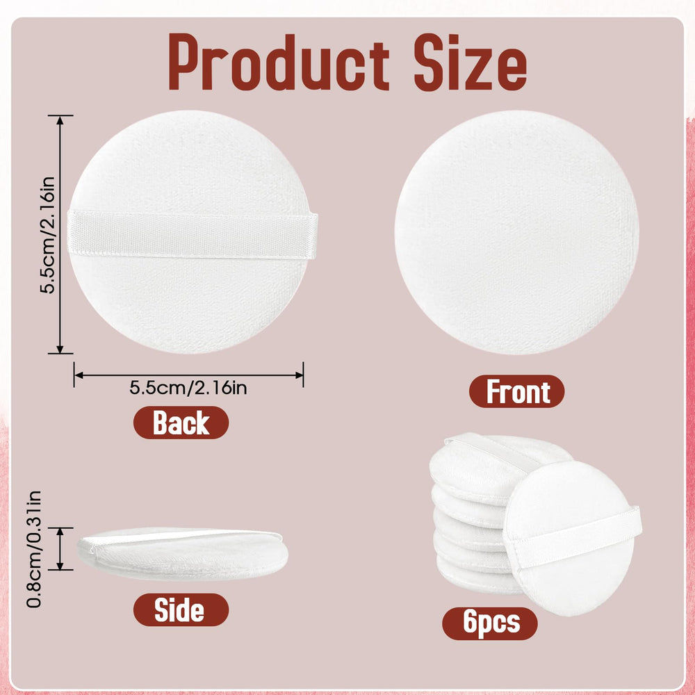 Mozeat Lens heart-shaped puff design for easier sectioning around eyes and cheeks