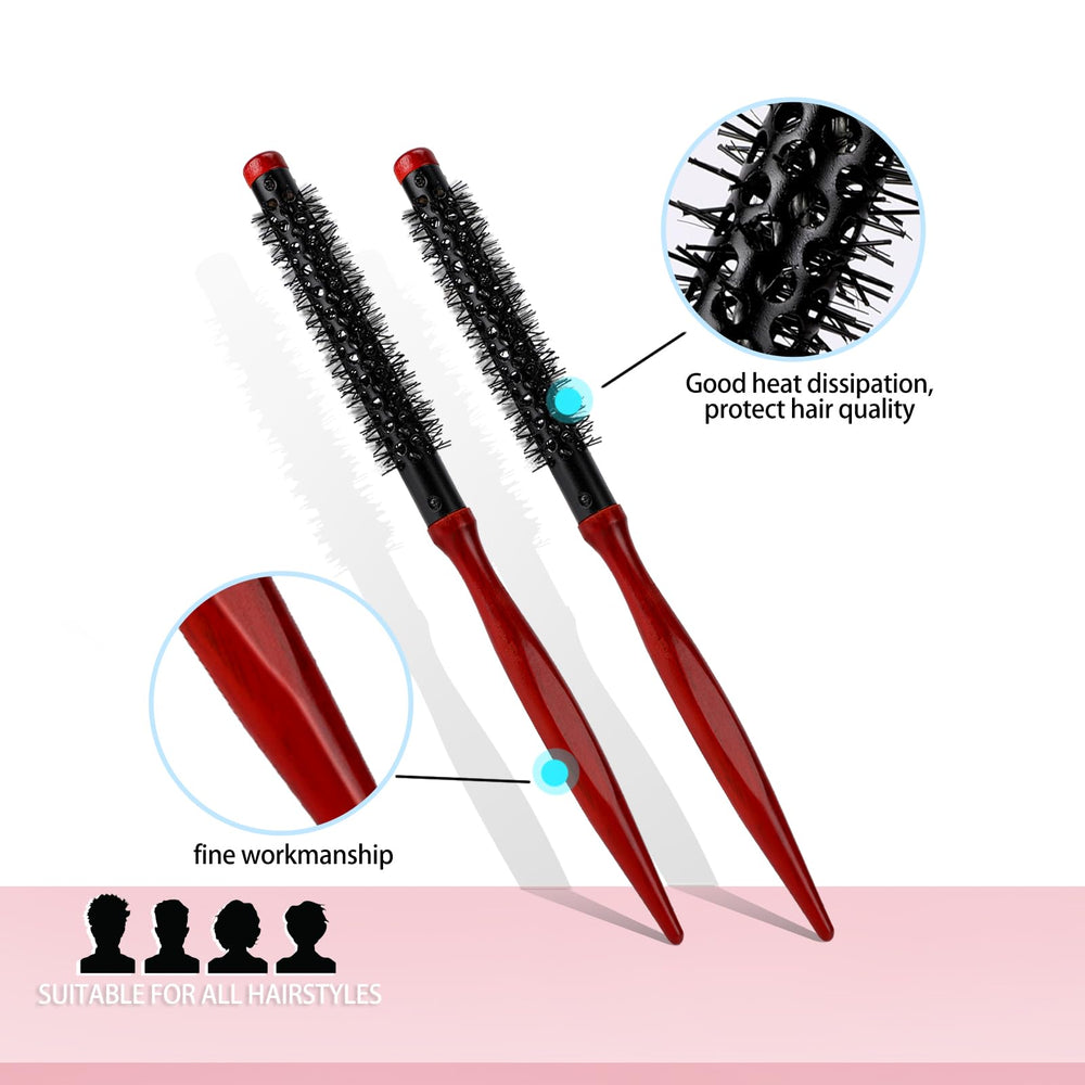 Mozeat Lens dryer-ready brush for faster styling with a hair dryer