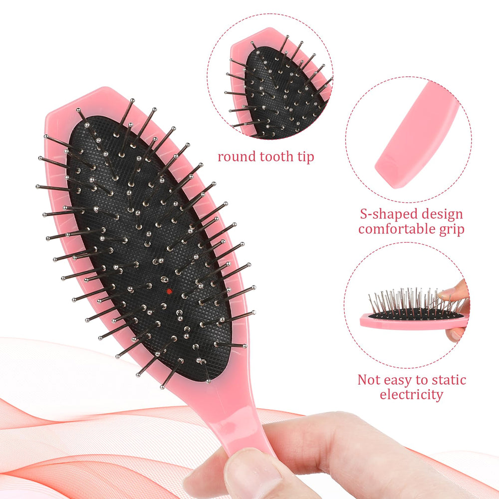 Mozeat Lens peine de acero para wig, alinea extensiones con precisión.