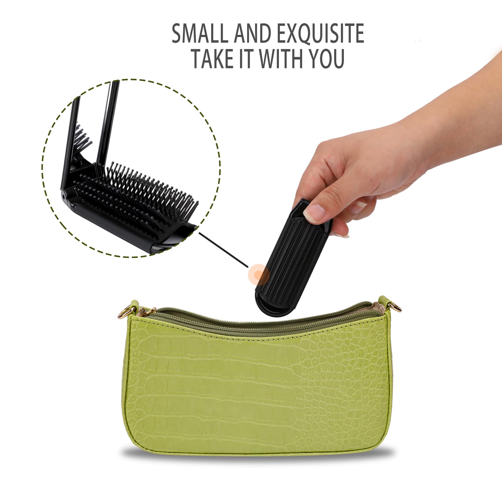 Mozeat Lens purse-friendly design stores neatly for quick touch-ups