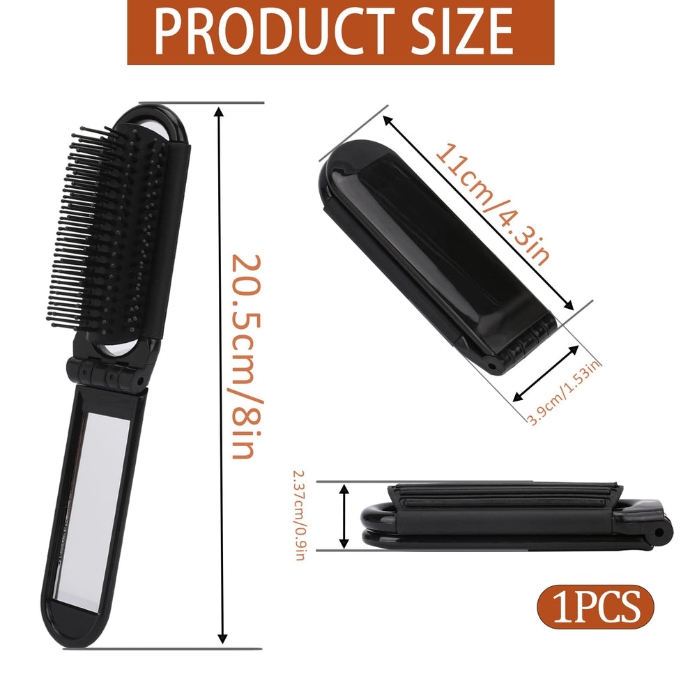 Mozeat Lens compact brush offers a soothing scalp massage during grooming