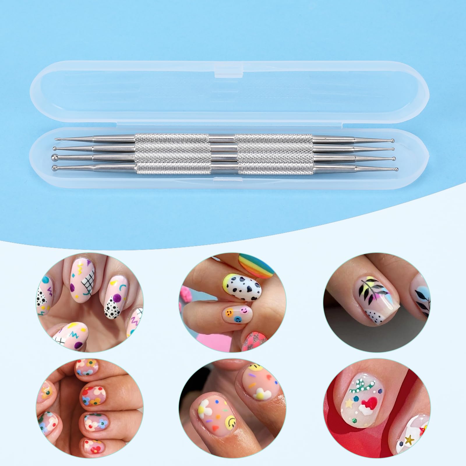 Mozeat Lens stainless-steel nail-art-tools deliver durable, long-lasting performance.