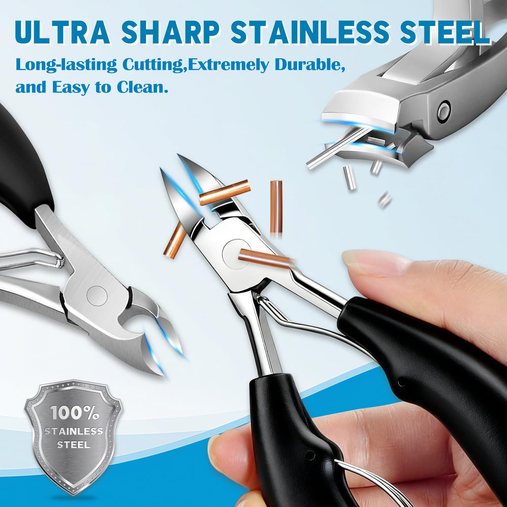 MPKDZNE ergonomic non-slip handles improve grip and comfort