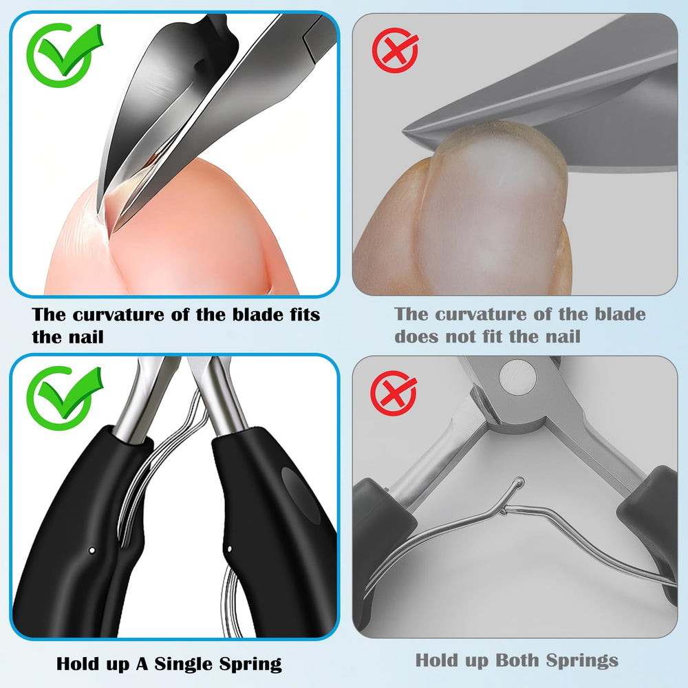 MPKDZNE nail file and cuticle pushers for complete care