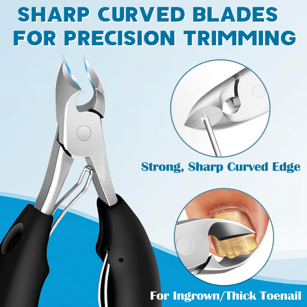 MPKDZNE thick nails ingrown nails cutter tackles hard edges precisely