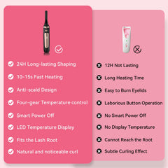 Mpotmiy folding eyelash comb travel-friendly design for convenient touch-ups