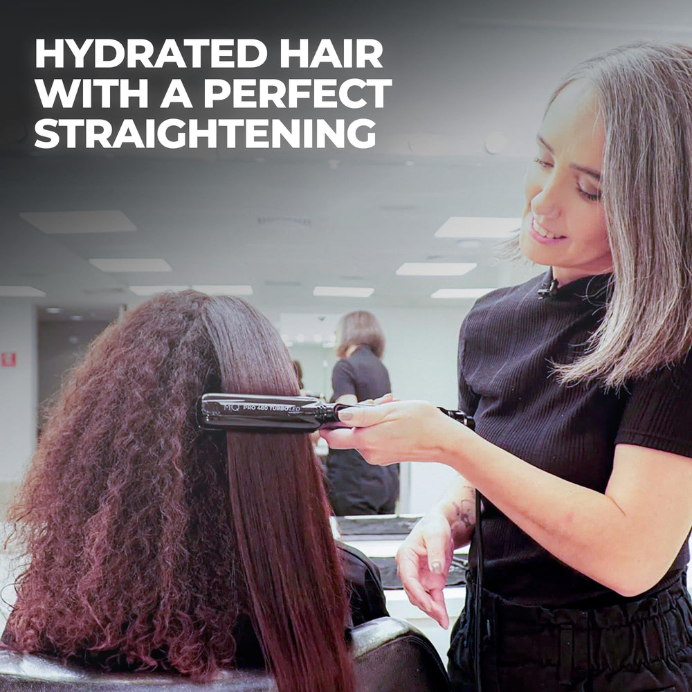 MQ Hair salon-ready performance demonstrated in a professional setting