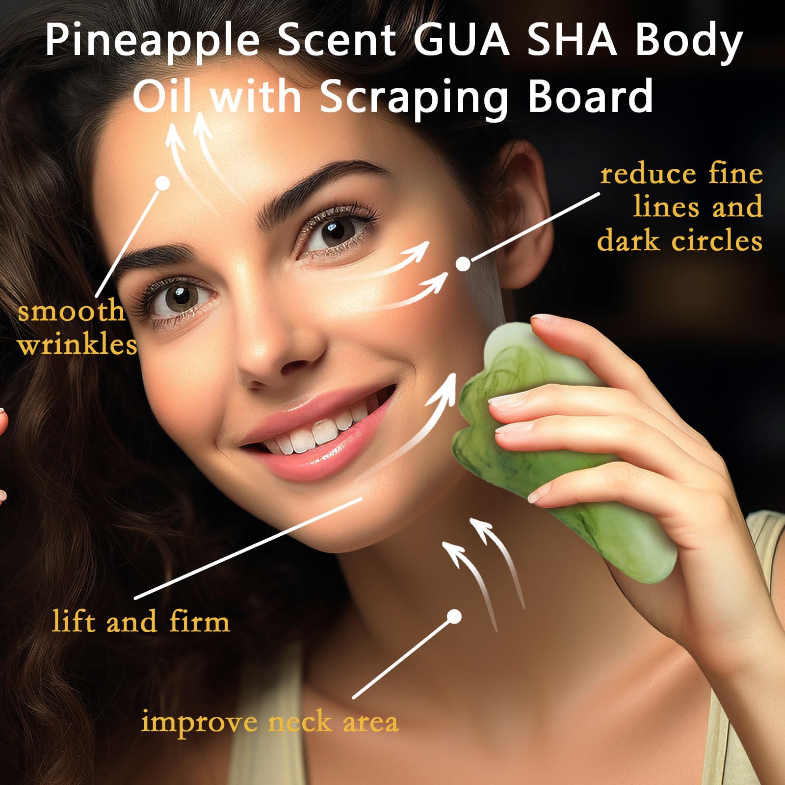 MR.A pineapple juice oil pump bottle enables easy after-shower application