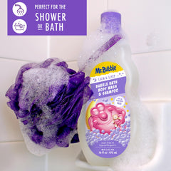 Mr. Bubble Calm Sleep 3in1 body wash and shampoo lather for bedtime routine