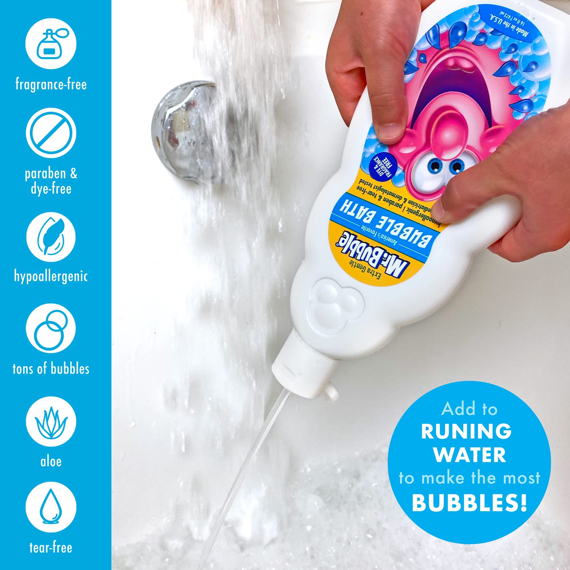 Mr. Bubble Extra Gentle pack 4 image showcasing value for families