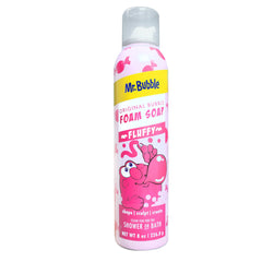 Mr. Bubble foam soap in bath-time scene supports imaginative shape-making and creative play.