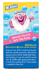 Mr. Bubble Beaker bath toy delivering colorful foam.
