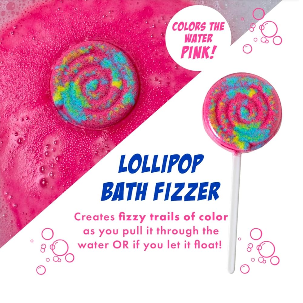 Mr Bubble Sweet Treats Dissolving Soap Stickers add playful shapes while keeping baths tidy.