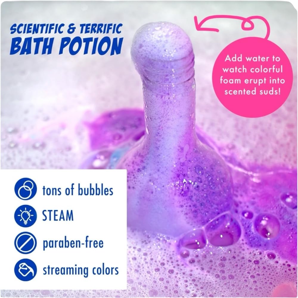 Mr Bubble Sweet Treats Kid Playtime visual emphasizes engaging, kid-friendly bath time.