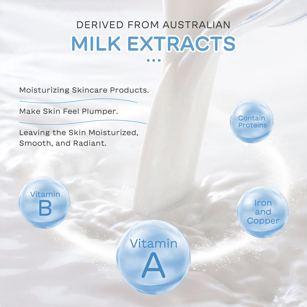 MrCuvaryas Milk Serum and Cream for hydrating, silky-smooth skin