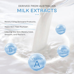 MrCuvaryas Milk Serum and Cream for hydrating, silky-smooth skin