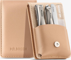 MR.GREEN 4pcs nail clipper set case portable for travel and home grooming