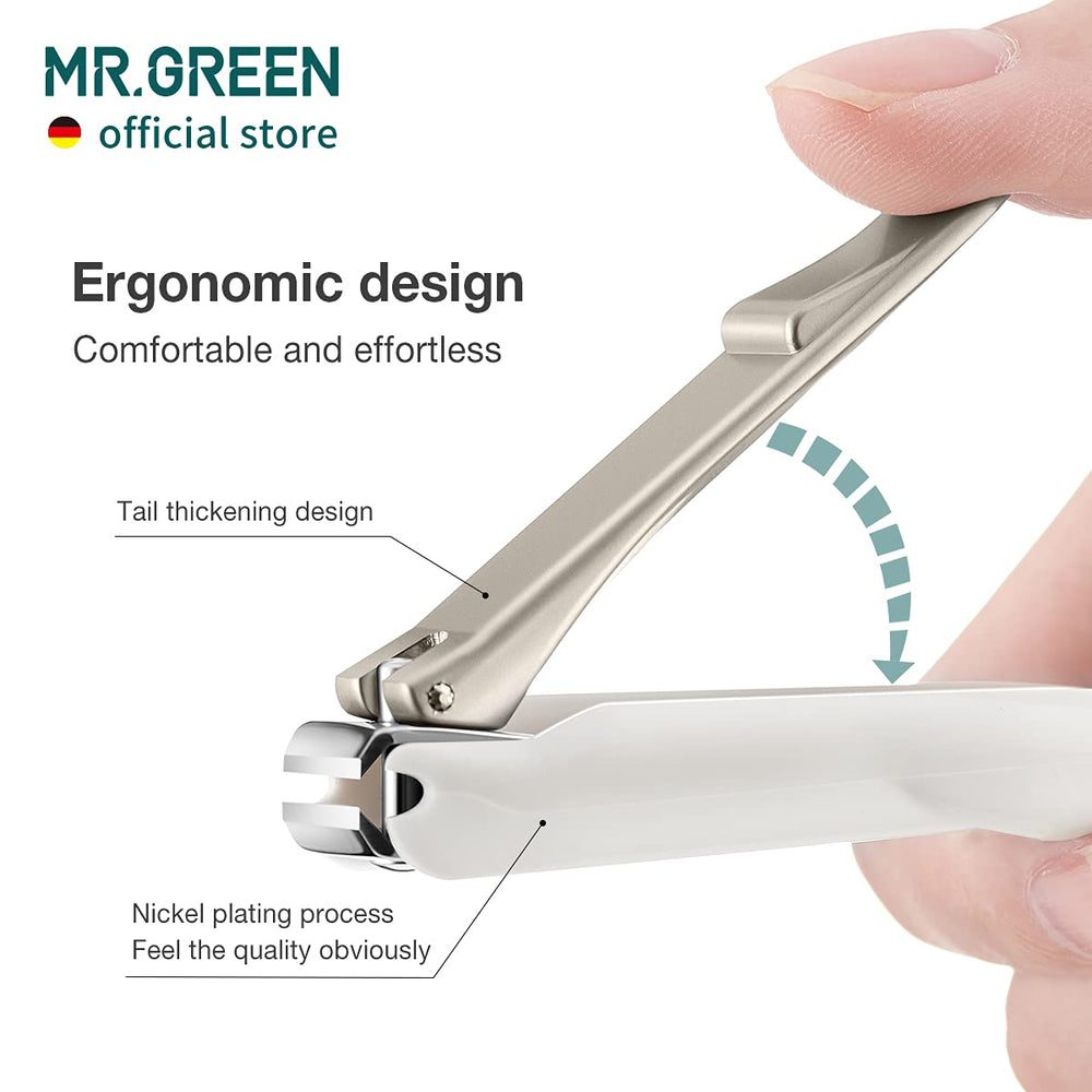 MR.GREEN blade alignment design helps reduce miscuts for smooth cuts