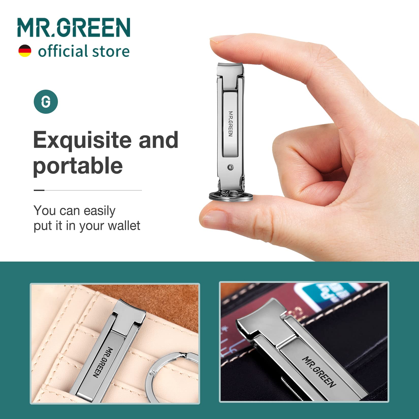 MR.GREEN hidden-file feature for precise shaping on the go.