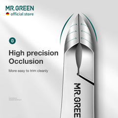 MR.GREEN cuticle nippers slant blade design for better visibility during trimming