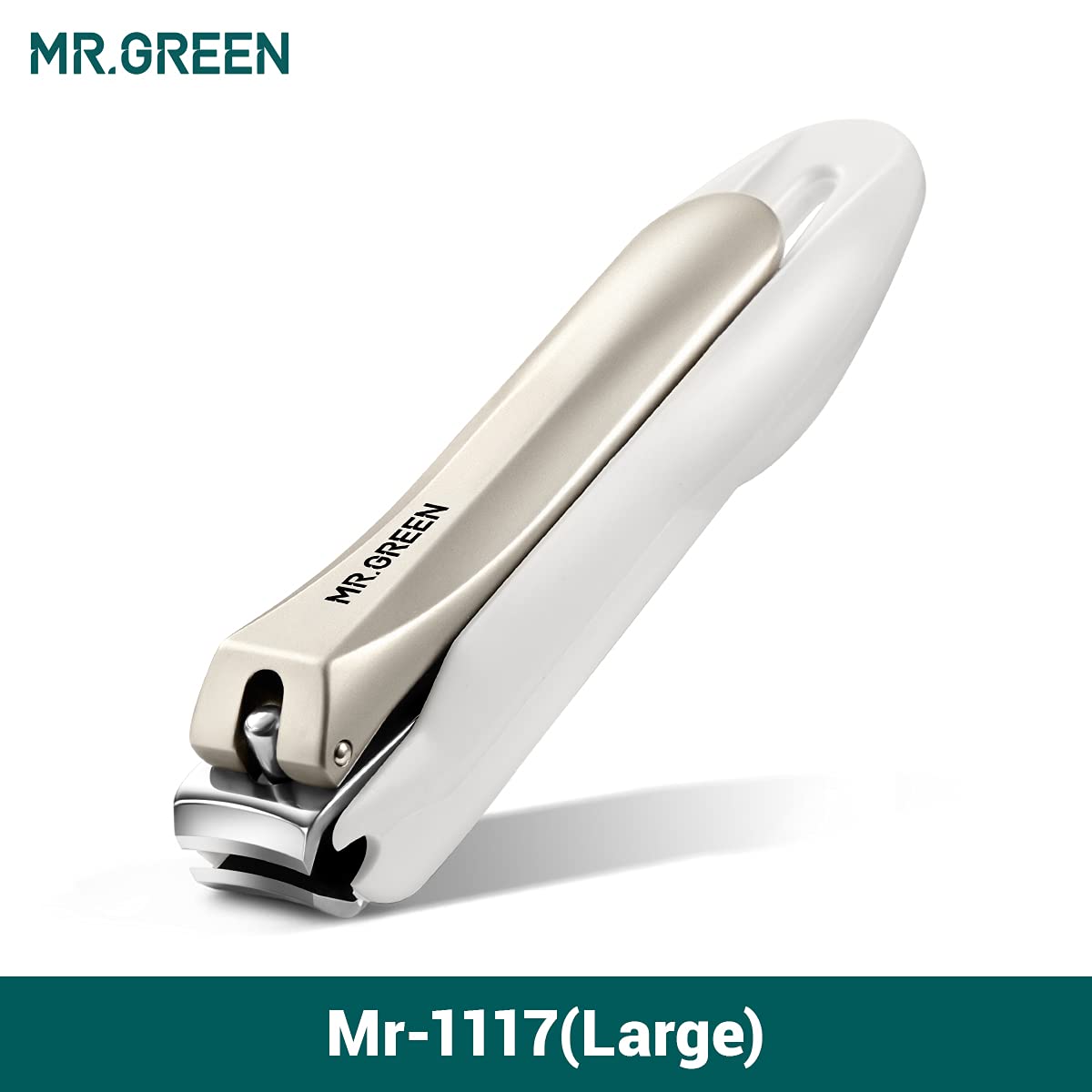 MR.GREEN large-capacity nail clipper handles thicker nails with ease