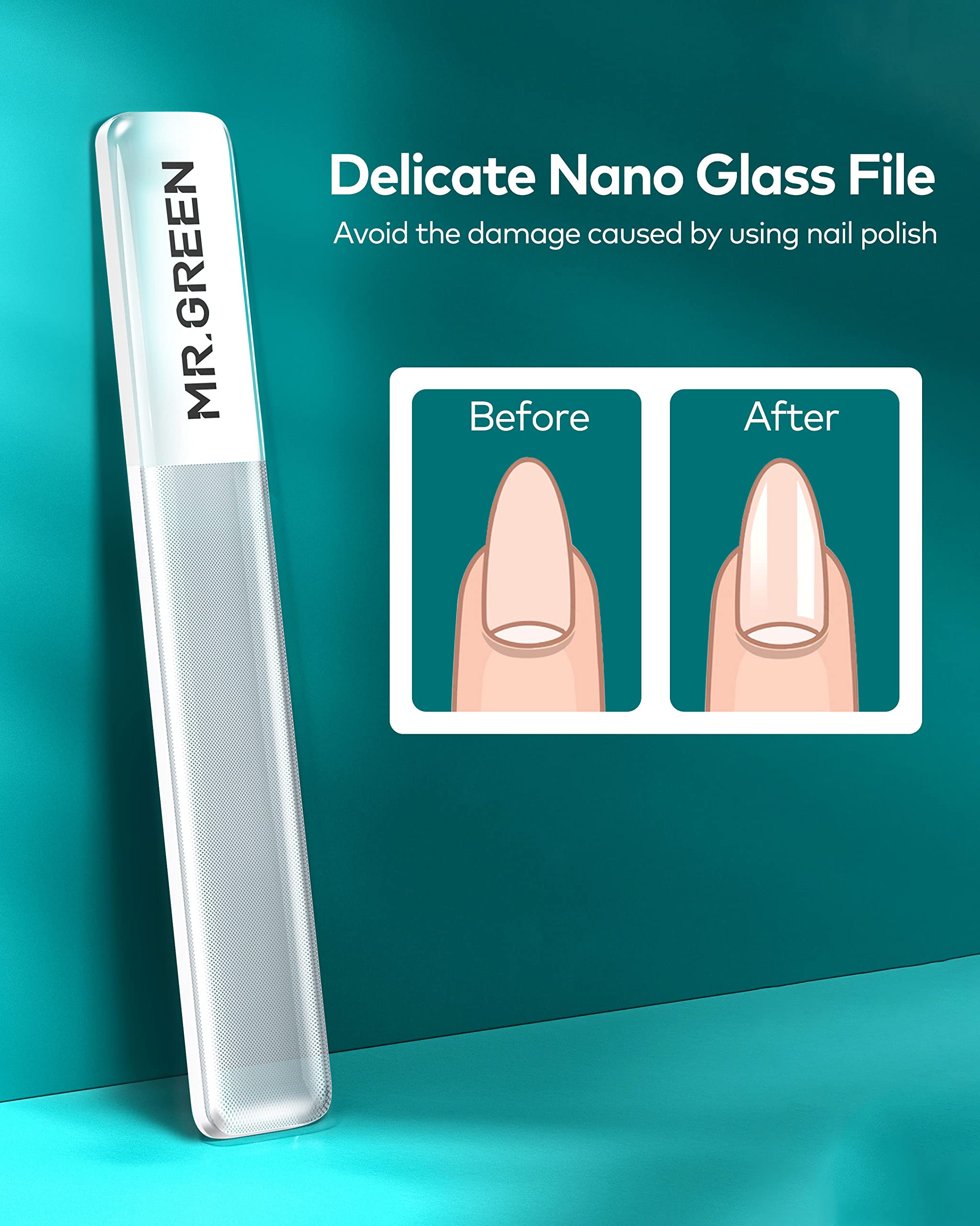 MR.GREEN medical-grade stainless steel highlights durability and rust resistance.