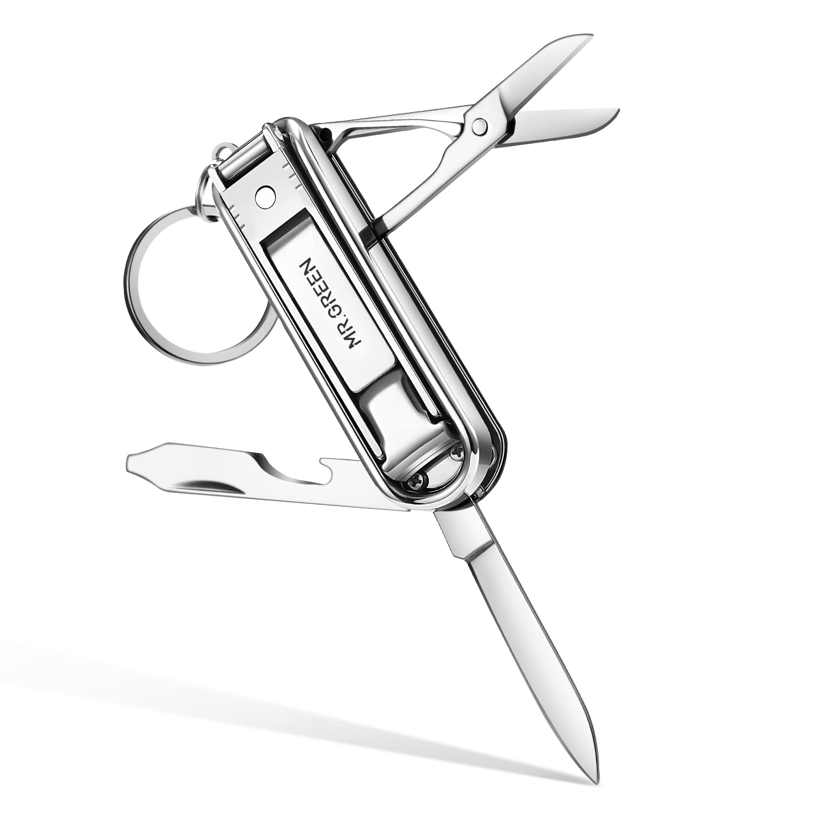 MR.GREEN multifunctional nail clippers folded compact design for travel grooming