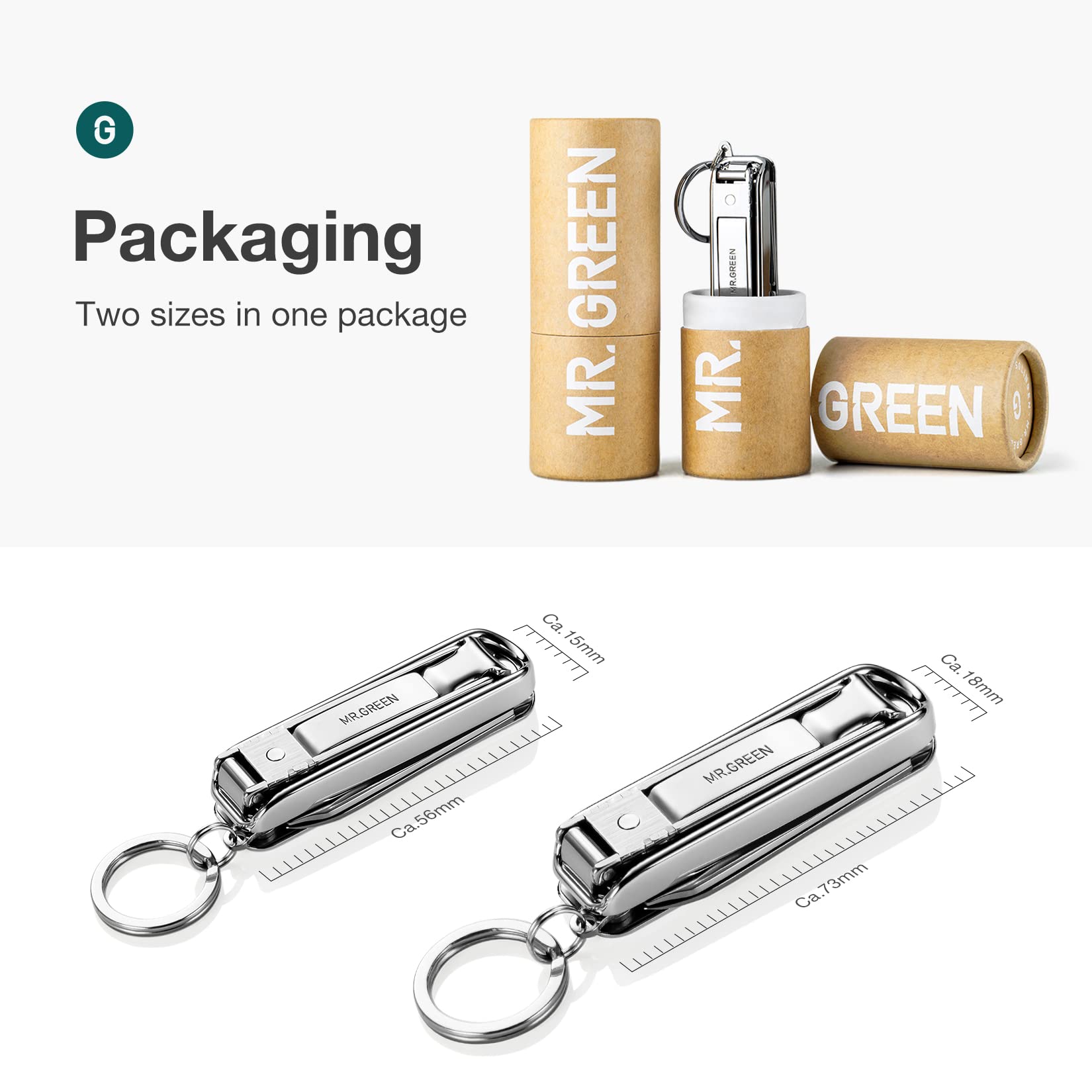 MR.GREEN small scissors offer precise trimming on the go