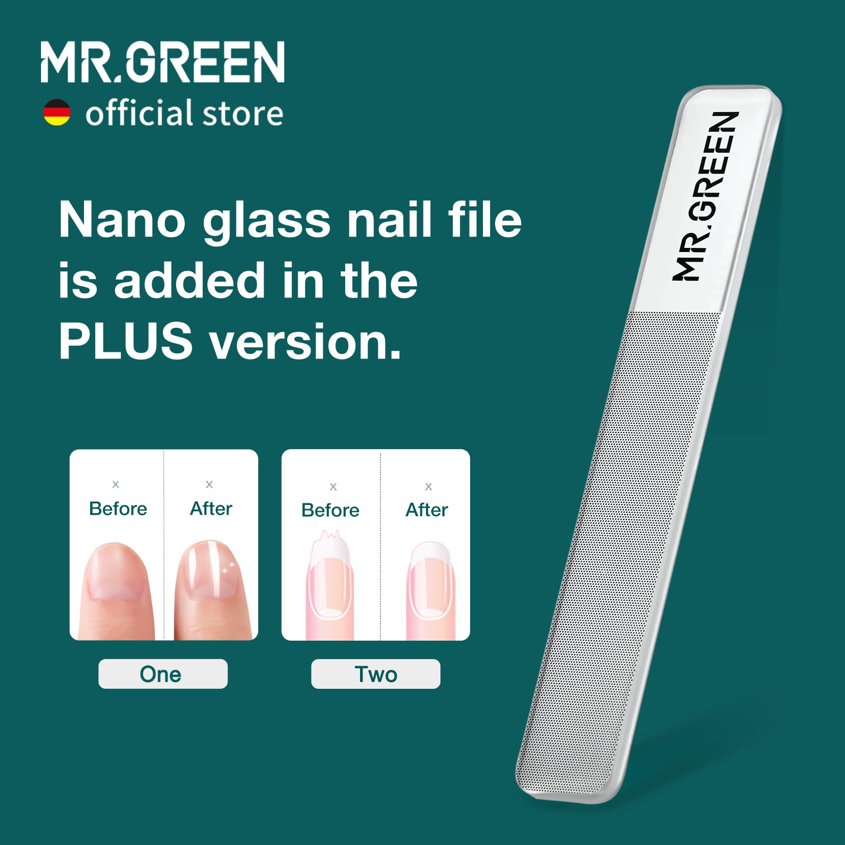 MR.GREEN nail clippers stainless steel nickel plating resists rust for lasting use